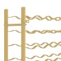 Gold metal wine rack for 48 bottles by vidaXL, Wine racks - Ref: Foro24-340909, Price: 96,28 €, Discount: %