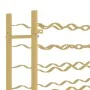 Gold metal wine rack for 48 bottles by vidaXL, Wine racks - Ref: Foro24-340909, Price: 94,45 €, Discount: %