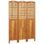 3-teiliger Paravent aus massivem Akazienholz 121,5x2x180 cm von vidaXL, Raumteiler - Ref: Foro24-318547, Preis: 126,82 €, Rab...