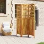 3-teiliger Paravent aus massivem Akazienholz 121,5x2x180 cm von vidaXL, Raumteiler - Ref: Foro24-318547, Preis: 126,82 €, Rab...