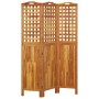 3-panel screen made of solid acacia wood 121.5x2x180 cm by vidaXL, Room dividers - Ref: Foro24-318547, Price: 128,74 €, Disco...