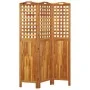3-teiliger Paravent aus massivem Akazienholz 121,5x2x180 cm von vidaXL, Raumteiler - Ref: Foro24-318547, Preis: 126,82 €, Rab...