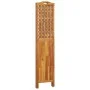 3-teiliger Paravent aus massivem Akazienholz 121,5x2x180 cm von vidaXL, Raumteiler - Ref: Foro24-318547, Preis: 126,82 €, Rab...