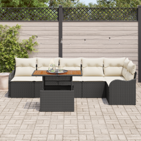 Comprar Juego de Sofá de Jardín de 7 Piezas con