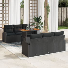 Comprar Conjunto de Sofás de Jardín de 7 Piezas