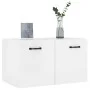 Glänzend weißer Sperrholz-Wandschrank 80x35x36,5 cm von vidaXL, Regale und Regale - Ref: Foro24-812930, Preis: 51,10 €, Rabat...