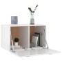Glänzend weißer Sperrholz-Wandschrank 80x35x36,5 cm von vidaXL, Regale und Regale - Ref: Foro24-812930, Preis: 51,74 €, Rabat...