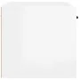 Glossy white plywood wall cabinet 80x35x36.5 cm by vidaXL, Shelves and shelves - Ref: Foro24-812930, Price: 51,74 €, Discount: %
