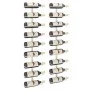 Wall wine rack for 9 bottles 2 units white iron by vidaXL, Wine racks - Ref: Foro24-340902, Price: 83,20 €, Discount: %