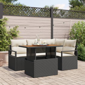 Comprar Conjunto de Sofá de Jardín de 5 Piezas