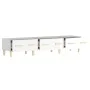 Hochglanzweißer TV-Schrank aus Sperrholz, 150 x 34,5 x 30 cm von vidaXL, TV-Möbel - Ref: Foro24-812642, Preis: 92,65 €, Rabat...