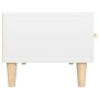 Mueble de TV madera contrachapada blanco brillo 150x34,5x30 cm de vidaXL, Muebles TV - Ref: Foro24-812642, Precio: 93,64 €, D...