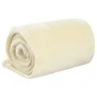 Cream polyester blanket 130x170 cm by vidaXL, Blankets - Ref: Foro24-136269, Price: 21,79 €, Discount: %