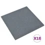 Rubber tiles fall protection 18 pcs gray 50x50x3 cm by vidaXL, Floors and carpets - Ref: Foro24-3096597, Price: 266,93 €, Dis...