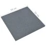 Rubber tiles fall protection 18 pcs gray 50x50x3 cm by vidaXL, Floors and carpets - Ref: Foro24-3096597, Price: 266,93 €, Dis...