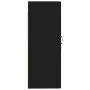 Schwarzer Hängeschrank aus Holzwerkstoff, 35 x 34 x 90 cm von vidaXL, Schließfächer und Lagerschränke - Ref: Foro24-812475, P...