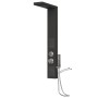 Black Aluminum Shower Panel System by vidaXL, Jet nozzles for bathtubs and showers - Ref: Foro24-151416, Price: 158,18 €, Dis...