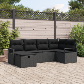Comprar Juego de Sofá de Jardín de 6 Piezas con