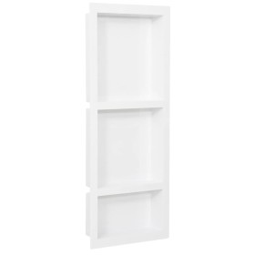 Duschnische mit 3 mattgrauen Fächern 41x99x9 cm von vidaXL, Duschwände und Duschwände - Ref: Foro24-151399, Preis: 105,17 €, ...