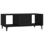 Mesa de centro madera contrachapada negro 102x50x40 cm de vidaXL, Mesas de centro - Ref: Foro24-812700, Precio: 49,66 €, Desc...