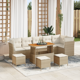Comprar Conjunto de Sofás de Jardín de 10 Piezas