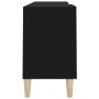 Mueble para TV madera contrachapada negro 150x30x50 cm de vidaXL, Muebles TV - Ref: Foro24-812619, Precio: 99,16 €, Descuento: %