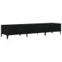 Black plywood TV cabinet 150x34.5x30 cm by vidaXL, TV Furniture - Ref: Foro24-812646, Price: 71,91 €, Discount: %