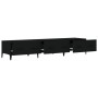 Schwarzer TV-Schrank aus Sperrholz, 150 x 34,5 x 30 cm von vidaXL, TV-Möbel - Ref: Foro24-812646, Preis: 72,76 €, Rabatt: %