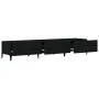 Schwarzer TV-Schrank aus Sperrholz, 150 x 34,5 x 30 cm von vidaXL, TV-Möbel - Ref: Foro24-812646, Preis: 72,15 €, Rabatt: %