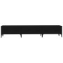 Schwarzer TV-Schrank aus Sperrholz, 150 x 34,5 x 30 cm von vidaXL, TV-Möbel - Ref: Foro24-812646, Preis: 72,76 €, Rabatt: %
