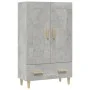 Aparador de madera contrachapada gris hormigón 70x31x115 cm de vidaXL, Aparadores - Ref: Foro24-812568, Precio: 76,88 €, Desc...