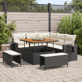 Comprar Conjunto de Sofás de Jardín de 8 Piezas
