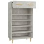 Schuhschrank aus grauem Beton-Sperrholz 60x35x105 cm. von vidaXL, Schuhregale und Schuhorganisatoren - Ref: Foro24-812784, Pr...
