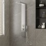 Square Stainless Steel Shower Panel System by vidaXL, Jet nozzles for bathtubs and showers - Ref: Foro24-151414, Price: 135,6...