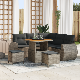 Comprar Juego de Sofás de Jardín de 8 Piezas con