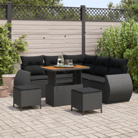 Comprar Conjunto de Sofá de Jardín de 8 Piezas