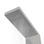 Square Stainless Steel Shower Panel System by vidaXL, Jet nozzles for bathtubs and showers - Ref: Foro24-151414, Price: 135,6...
