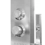 Square Stainless Steel Shower Panel System by vidaXL, Jet nozzles for bathtubs and showers - Ref: Foro24-151414, Price: 132,8...