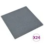 Rubber tiles fall protection 24 pcs gray 50x50x3 cm by vidaXL, Floors and carpets - Ref: Foro24-3096598, Price: 402,98 €, Dis...