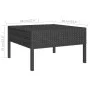 5-teiliges Gartenmöbel-Set und schwarze synthetische Rattankissen von vidaXL, Gartensets - Ref: Foro24-3094325, Preis: 336,67...