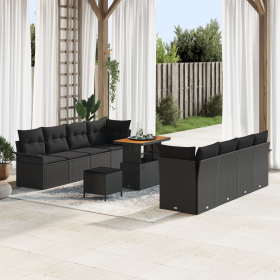 Comprar Set de Sofá de Jardín de 11 Piezas con