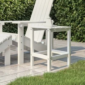 Weißer HDPE Adirondack-Gartentisch 38x38x46 cm von vidaXL, Gartentische - Ref: Foro24-318641, Preis: 55,89 €, Rabatt: %