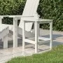 Weißer HDPE Adirondack-Gartentisch 38x38x46 cm von vidaXL, Gartentische - Ref: Foro24-318641, Preis: 55,89 €, Rabatt: %