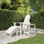 Weißer HDPE Adirondack-Gartentisch 38x38x46 cm von vidaXL, Gartentische - Ref: Foro24-318641, Preis: 66,78 €, Rabatt: %