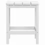 Weißer HDPE Adirondack-Gartentisch 38x38x46 cm von vidaXL, Gartentische - Ref: Foro24-318641, Preis: 55,89 €, Rabatt: %