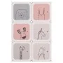 Children's cube shelf with 6 pink PP compartments by vidaXL, Shoe racks and shoe organizers - Ref: Foro24-340578, Price: 55,0...