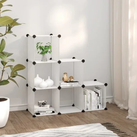 Cube shelving with 6 transparent PP compartments by vidaXL, Shoe racks and shoe organizers - Ref: Foro24-340552, Price: 35,77...