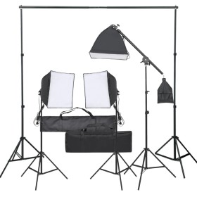 Fotostudio-Set mit Lichtset von vidaXL, Blitze und Studiobeleuchtung - Ref: Foro24-3094676, Preis: 190,72 €, Rabatt: %