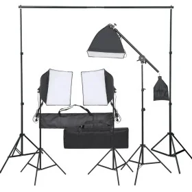 Photo studio kit with light set by vidaXL, Flashes and studio lighting - Ref: Foro24-3094676, Price: 185,71 €, Discount: %