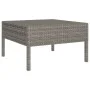 11-teiliges Gartenmöbel-Set und graue synthetische Rattankissen von vidaXL, Gartensets - Ref: Foro24-3094574, Preis: 925,94 €...